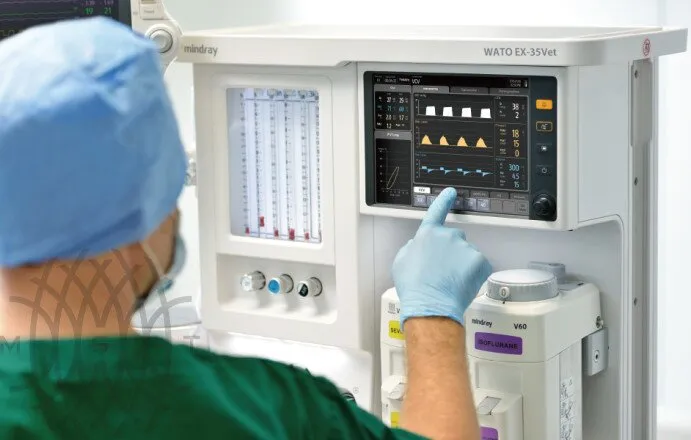 Mindray WATO EX-35 Vet ветеринарный наркозно-дыхательный аппарат