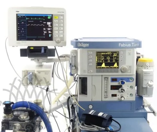 Draeger Fabius Tiro наркозно-дыхательный аппарат